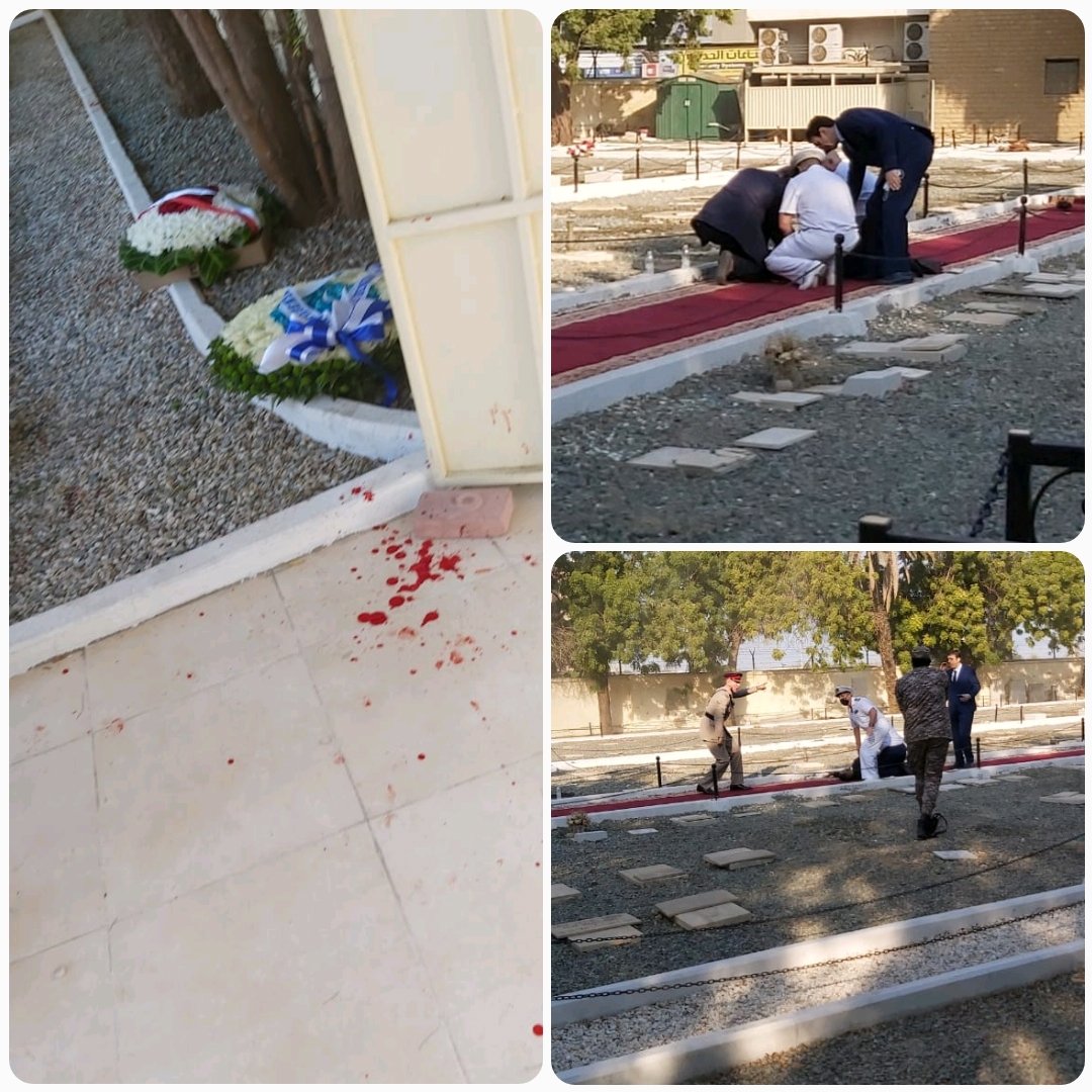 Saudi Arabia: Attempted attack this morning at the cemetery of non-Muslims in Jeddah. During the ceremony of November 11. In the presence of the Consul General of France