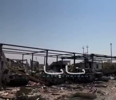 New footage of the brutal attack on the Popular Mobilization Forces site in Nineveh