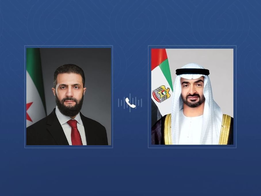 Président des Émirats arabes unis, Mohamed bin Zayed Al Nahyan, et son homologue syrien, Ahmed al-Sharaa, ont discuté par téléphone des derniers développements au Moyen-Orient et de leurs implications pour l'avenir, la sécurité et la stabilité de la région. Cette conversation téléphonique s'est déroulée un jour après que al-Sharaa ait rencontré le prince héritier saoudien, MbS, qui aurait demandé à la Syrie de déployer des forces au Yémen pour combattre aux côtés des forces soutenues par l'Arabie saoudite.